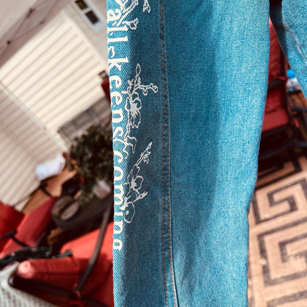 Trademark Brooklyn cloth Jean wave jacket